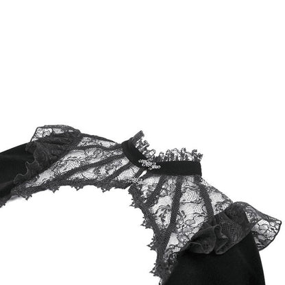 Dark In Love ' Demeter' Hollow Shoulder cape