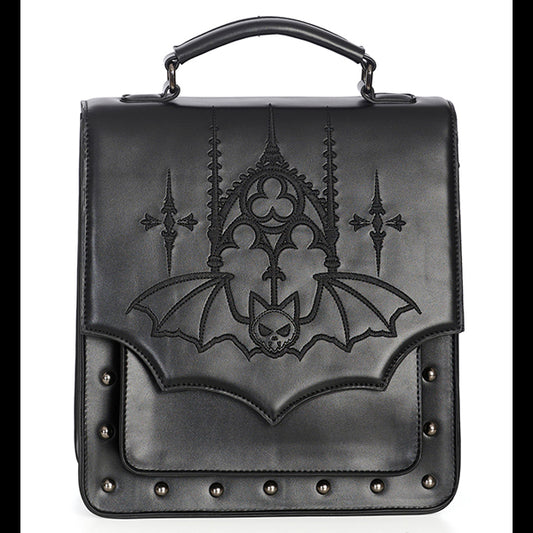 Banned Gothic Bat backpack