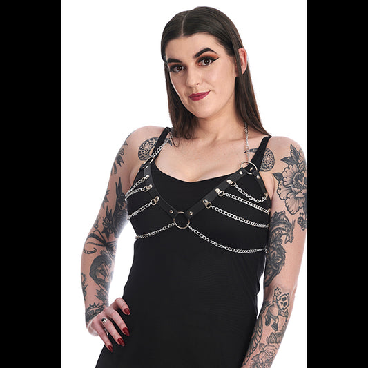 Banned sarai chain chest harness