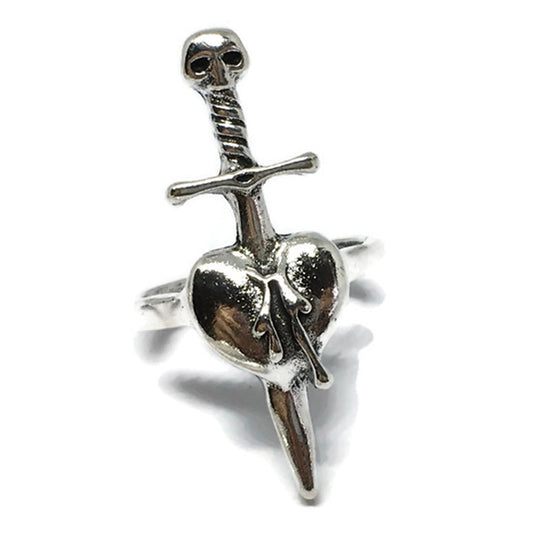 Gifts From The Crypt Dagger Through A Broken Heart ring