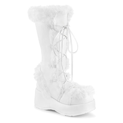 DemoniaCult CUBBY-311 platform boots (white)