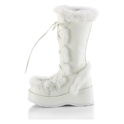 DemoniaCult CUBBY-311 platform boots (white)