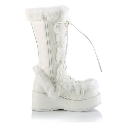 DemoniaCult CUBBY-311 platform boots (white)