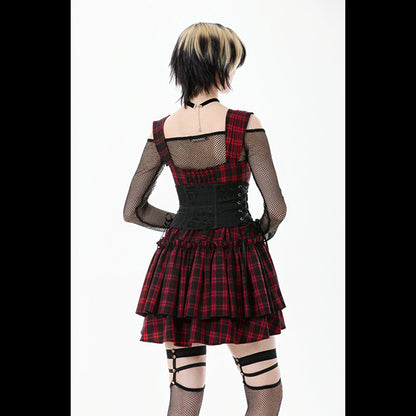 Dark In Love Gothic Lace Waist corset ' Pippin'