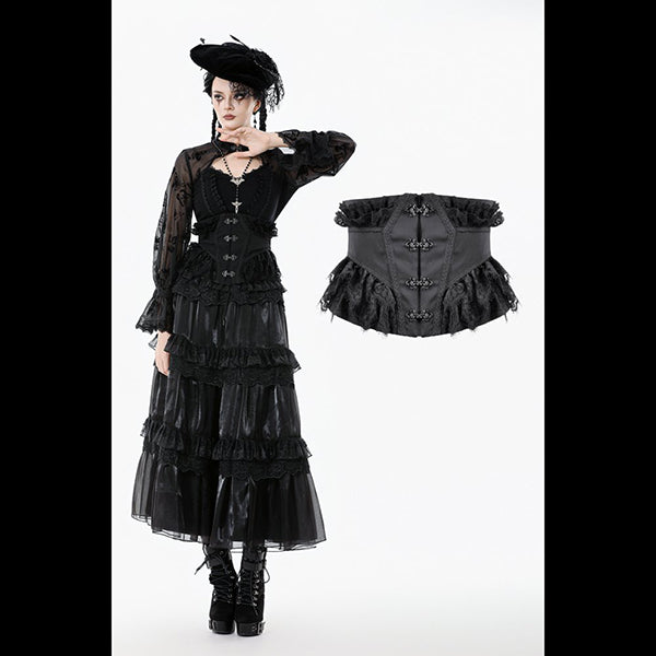 Dark In Love 'Pari'  Noble Gothic Coffin corset