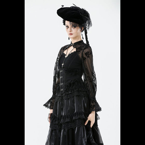 Dark In Love 'Pari'  Noble Gothic Coffin corset