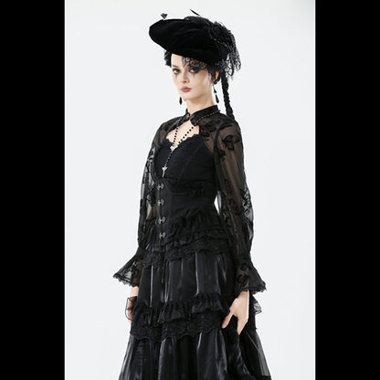 Dark In Love 'Pari'  Noble Gothic Coffin corset