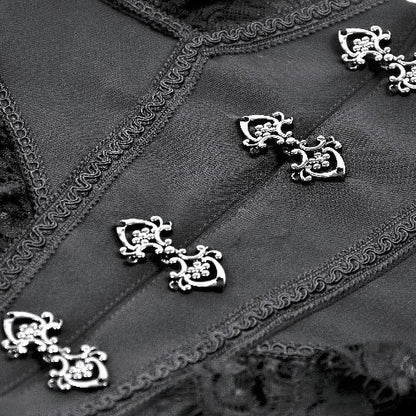 Dark In Love 'Pari'  Noble Gothic Coffin corset