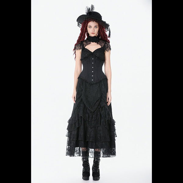Dark In Love 'Selby' underbust corset