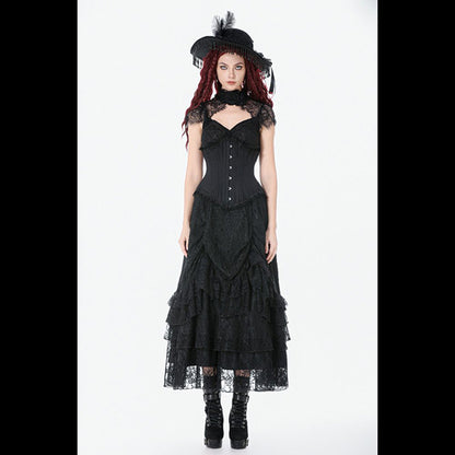 Dark In Love 'Selby' underbust corset