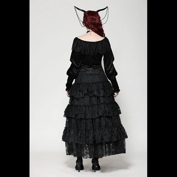 Dark In Love Cressida layered cake skirt