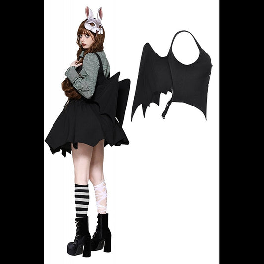 Dark In Love Vespertilio vest with batwings