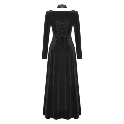 Dark In Love Juno high slit maxi dress