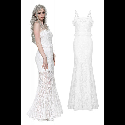 Dark In Love 'Florence' mermaid dress (white)
