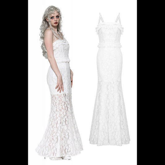 Dark In Love 'Florence' mermaid dress (white)
