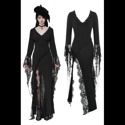 Dark In Love 'Lunete' asymmetrical maxi dress