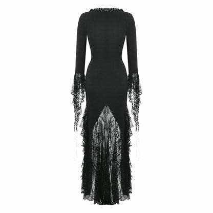 Dark In Love 'Lunete' asymmetrical maxi dress