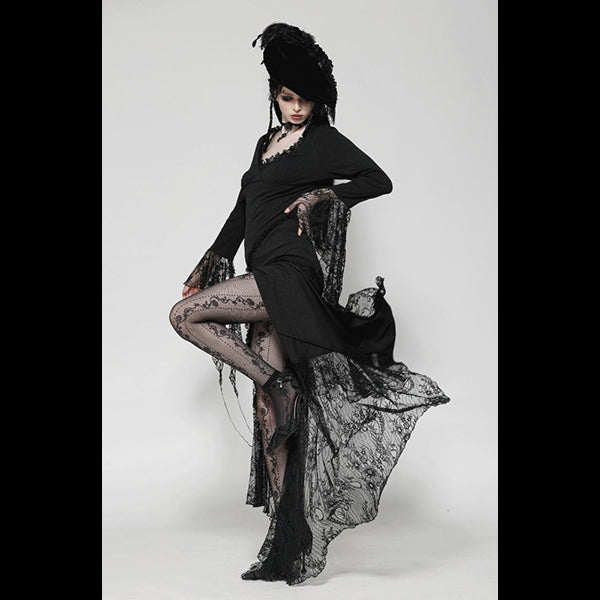Dark In Love 'Lunete' asymmetrical maxi dress