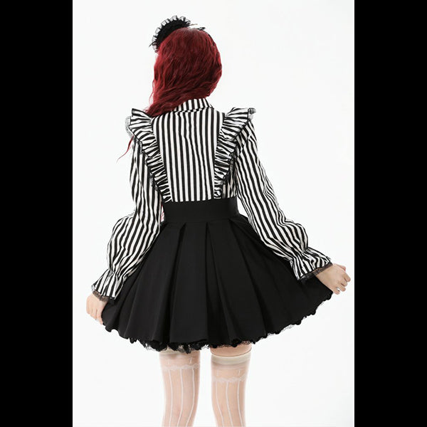 Dark In Love ' Humbug' Lolita preppy dress