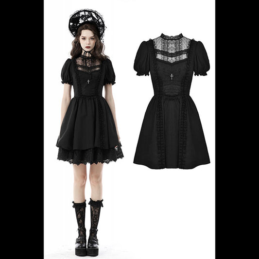 Dark In Love Lolita Doll mini dress