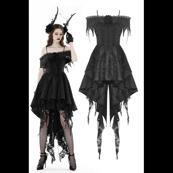 Dark In Love 'Igraine' hi-lo dress