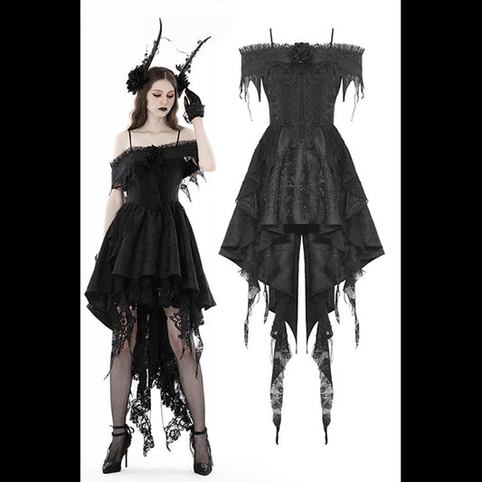 Dark In Love 'Igraine' hi-lo dress