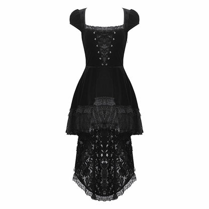Dark In Love 'Laudine' swallowtail dress