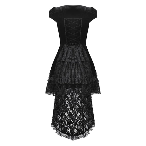 Dark In Love 'Laudine' swallowtail dress