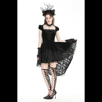 Dark In Love 'Laudine' swallowtail dress