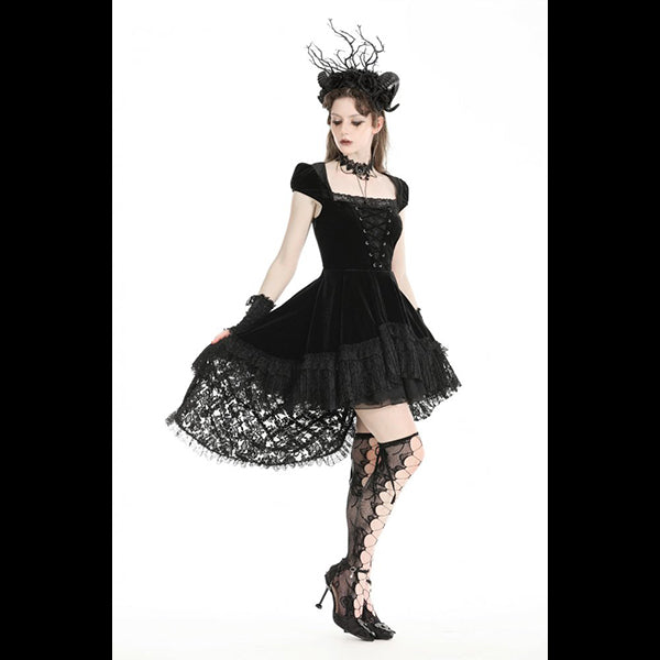 Dark In Love 'Laudine' swallowtail dress