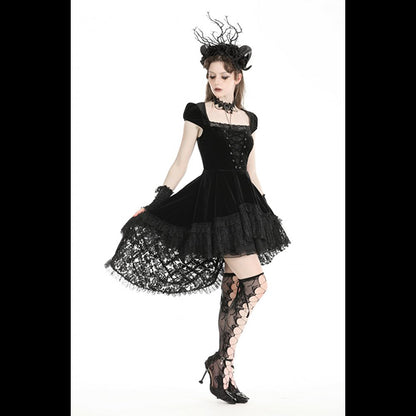 Dark In Love 'Laudine' swallowtail dress