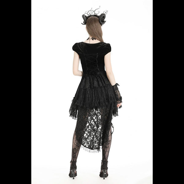 Dark In Love 'Laudine' swallowtail dress