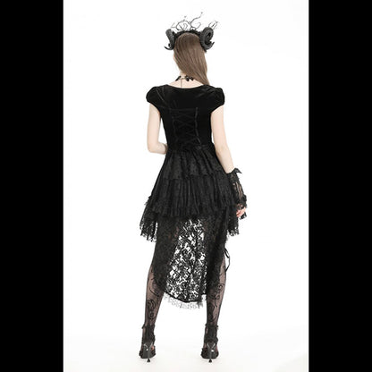 Dark In Love 'Laudine' swallowtail dress