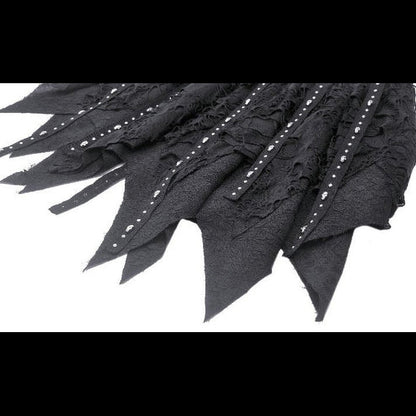 Dark In Love Calandra distressed midi skirt