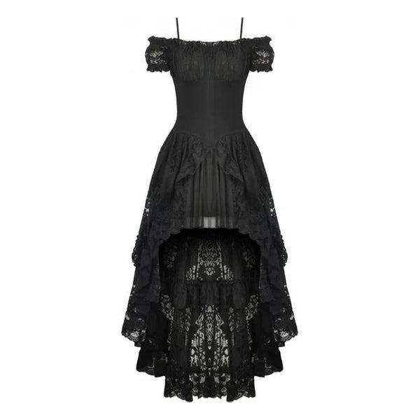 Dark In Love Lilinoe hi-lo dress