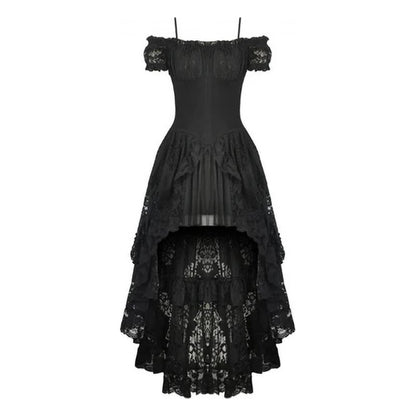 Dark In Love Lilinoe hi-lo dress