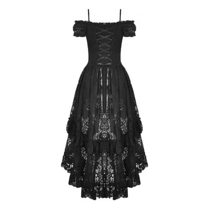 Dark In Love Lilinoe hi-lo dress