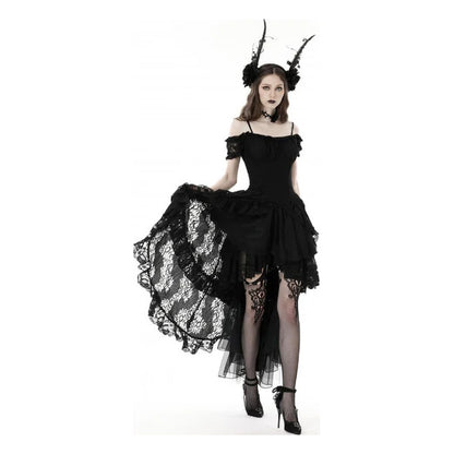 Dark In Love Lilinoe hi-lo dress