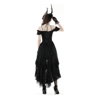 Dark In Love Lilinoe hi-lo dress