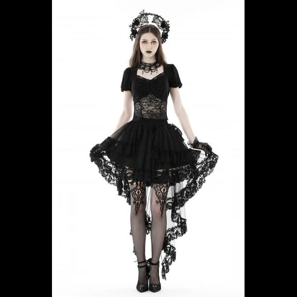 Dark In Love Lolisa hi-lo skirt
