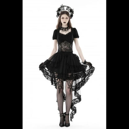 Dark In Love Lolisa hi-lo skirt