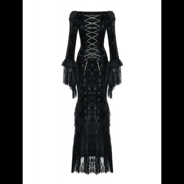 Dark In Love Zathura off-the-shoulder maxi dress