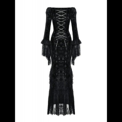 Dark In Love Zathura off-the-shoulder maxi dress