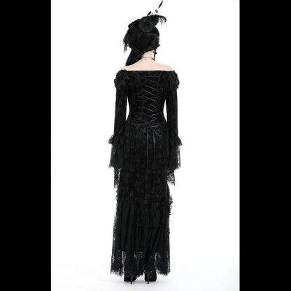 Dark In Love Zathura off-the-shoulder maxi dress