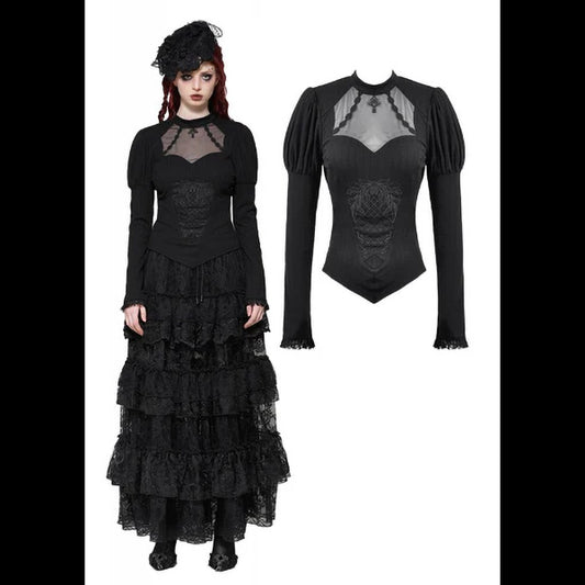 Dark In Love Avalon Puff Sleeve Top