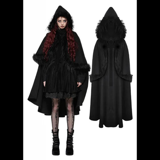 Dark In Love Francine Hooded Cloak