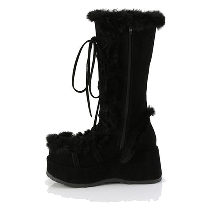 DemoniaCult CUBBY-311 platform boots (black)