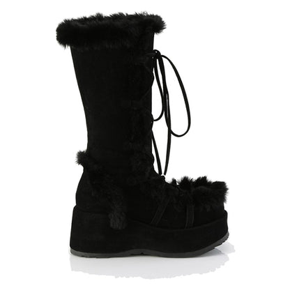 DemoniaCult CUBBY-311 platform boots (black)