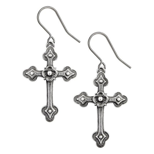 Alchemy Gothic Devotion drop earrings