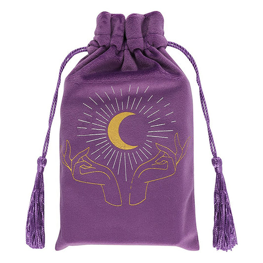 Something Different Tarot Hands drawstring pouch